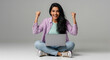 © PRASANNAPIX - Successful Young Woman Celebrating with Laptop