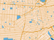 © W&S Stock - City plan map of Brownsville, New York
