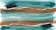 © Bloomora Studio - Abstract watercolor background with horizontal stripes and torn paper effect