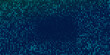 © Higher than clouds - A stream of binary matrix code on the screen. numbers of the computer matrix. The concept of coding, hacker or mining of crypto-currency bitcoin. Vector illustration.