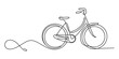 © DCB Line Stocker - one line drawing bicycle with flowing line