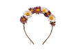 © Michael - Daisy flower crown hair accessory on transparent background, symbolizing summer, nature, and bohemian style