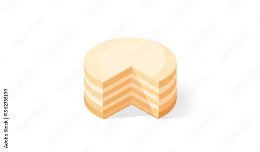 Vector Kek Top view kek lapis Sarawak square pieces vector pattern Malaysian ...