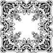 © Zahrul - vintage frame with floral ornament