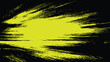 © Ageless Artistry - Yellow brush strokes on black background graphic design element for creative projects and digital art  abstract composition