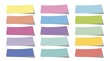 © heed - Colorful sticky notes on white background paper