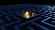 © Noble Art - Glowing ladder offers an escape route from a complex problem or difficult labyrinth
