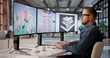 © Andrey Popov - 3D BIM Software Visualizing Commercial HVAC Systems