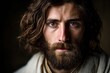 © BrandwayArt - Jesus Christ in deep reflection and wisdom