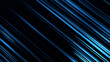 © Vooper - Diagonal blue light streaks and motion lines on dark background, sleek futuristic speed texture illustration in 4K.