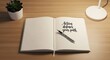 © ZikriAlias - Open notebook with pen and motivational quote