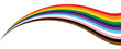 © Rafaj Stock - LGBTQ Pride Flag Wave Background Design Element.