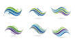 © zulie - Abstract Swirls and Waves Collection.