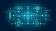 © pkproject - Digital healthcare technology concept with medical icons and data visualization