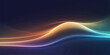 © LumenCraft - Abstract blue background with dynamic fractal waves and flowing curves creating a futuristic pattern of light and energy for a texture wallpaper design