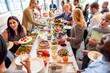 © Rawpixel.com - Vibrant gathering with diverse cuisine