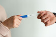 © Rawpixel.com - Hands exchanging pregnancy test photo