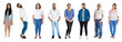 © Rawpixel.com - PNG Diverse group standing together on transparent background