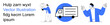 © robu_s - Creativity, innovation, delivery services, decision-making, logistics, teamwork. A man holding a lightbulb, delivery truck and pointing man. Creativity and delivery services concept