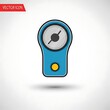 © Ngalor - A blue device with a dial
