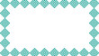 © Alif Nur Fauzan - Geometric Border Frame with Diamond Pattern - Decorative Element for Designs and Artwork