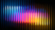 © Graphics Door - Abstract glowing vertical lines creating dynamic fiery glass pattern illustration
