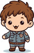 © MstHafsaAkter - Cute Cartoon Boy Character Illustration