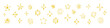 © EgorTopor - Golden sparkling stars hand drawn set, yellow twinkle elements, starbursts with wax crayon texture. Naive childish shine design elements isolated on transparent background Vector illustration isolated