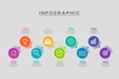 © VectraHub - Modern Business Infographic Template with Multiple Steps and Data Visualization Elements