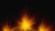 © Arthapicture - Vibrant Starburst Light Leak with Heavy Film Grain Texture