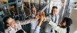 © Kostiantyn - Executive team rejoices over successful strategic alliance and agreement