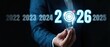 © NAPAARTMAX - Strategic planning for future growth business trends from 2022 to 2026 professional development digital environment close-up view innovation insights