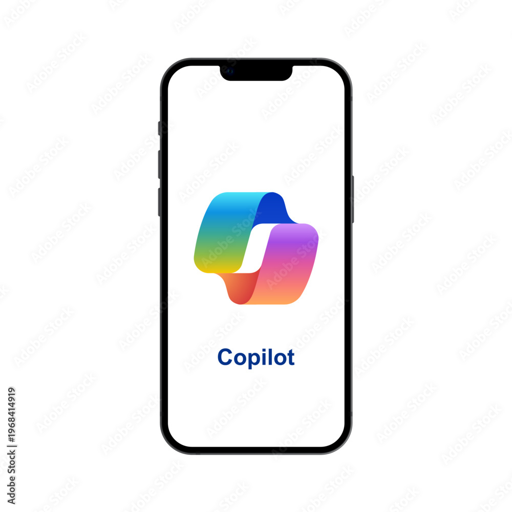Microsoft Copilot logo on a smartphone screen, Microsoft 365 Copilot is ...