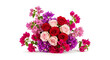 © MSTJOYRUN - Vibrant bouquet of roses and sweet peas a colorful floral arrangement