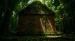 © Bali Adventure Co - Overgrown Brick Structure in Lush Forest