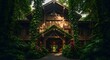 © Bali Adventure Co - Rustic Wooden Lodge in Lush Tropical Forest
