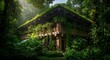© Bali Adventure Co - Wooden Cabin in Lush Tropical Rainforest, Eco-Friendly Architecture