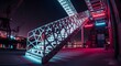© Bali Adventure Co - Modern Illuminated Staircase at Night in Industrial Port