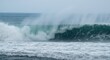 © Seyyar - Stormy ocean producing towering large scale tsunami waves