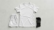 © B4yu FC - Clean White Soccer Uniform Mockup for Women on a Light Background