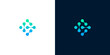 © anello - Abstract digital network symbol, technological connection and data flow concept illustration