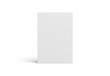 © sdecoret - Magazine cover isolated on transparent background. Cut out blank brochure mockup 3D rendering