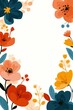 © Rawpixel.com - Vibrant floral border illustration