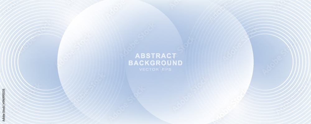 Abstract blue modern background with white lin elements. Digital ...