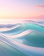 © Yvonne Bogdanski - Sanfte Ozeanwellen in minimalistischer Ästhetik