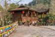 © Daniel Ferryanto - Traditional wishing bridge in an ancient Chinese town, adorned with thousands of colorful charms hung by tourists, Zhangjiajie,China.