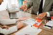 © Dino - Real estate agents provide clients with a model home, along with mortgage agreements, loan agreements, lease agreements, and home purchase agreements, as well as home insurance policies.