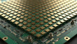 © Вячеслав Кравченко - 6G massive MIMO antenna circuit board with gold patch grid