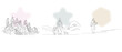 © Arconarani - Line art illustration depicting biblical scenes with Jesus, followers, and symbolic elements, suitable for religious or historical content.