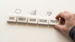 © Ahmad - Financial Growth Steps: Save, Invest, Grow, Secure, Profit, Piggy Bank, Diamond